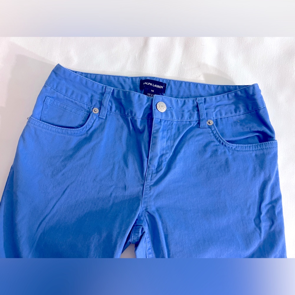Blue Ralph Lauren Girls Pants